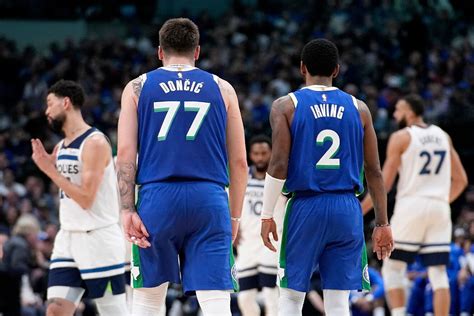 Luka Doncic, Kyrie Irving play hot potato on final possession of loss ...