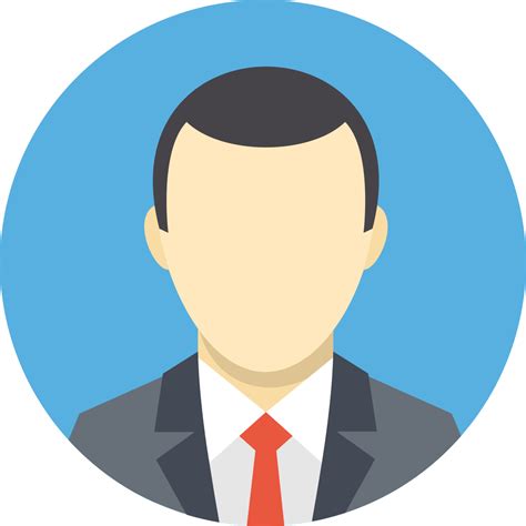 profile avatar account user icon SVG vector icon