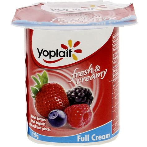 Yoplait Mixed Berries Fruit Yoghurt Full Cream 120g | Flavoured Yoghurt | Lulu UAE