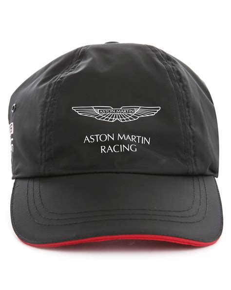 Hackett Black Aston Martin Logo Cap in Black for Men | Lyst