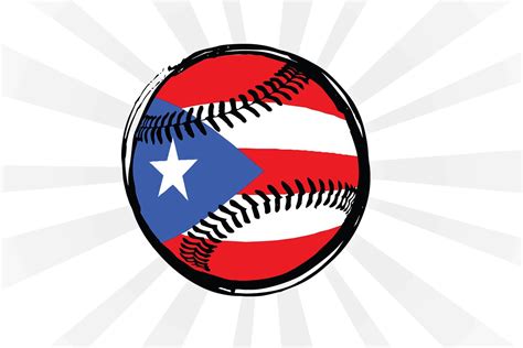 Puerto Rico Baseball Svg Graphic by Jennadesignsstore · Creative Fabrica