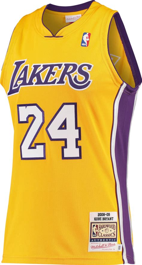 Mitchell & Ness 2008-09 L.A. Lakers #24 Kobe Bryant Yellow Jersey | INC ...