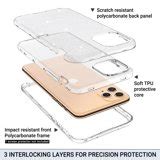 ULAK iPhone 11 Pro Max Case, Slim Sparkle Heavy Duty Shockproof Bumper ...