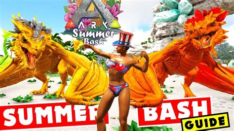 ARK SUMMER BASH Guide SKINS EMOTES And CHIBI GUIDE! + Admin CODES - Ark ...