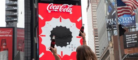 Times Square With Coca-Cola Billboard