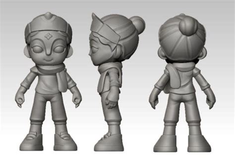 3D model of character design for the urban toy. As a suggestion, the ...