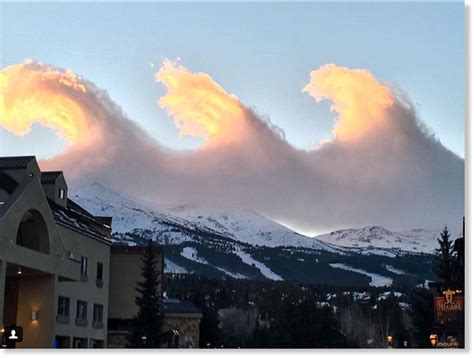 Unusual wave-like clouds filmed over Breckenridge, Colorado -- Earth Changes -- Sott.net