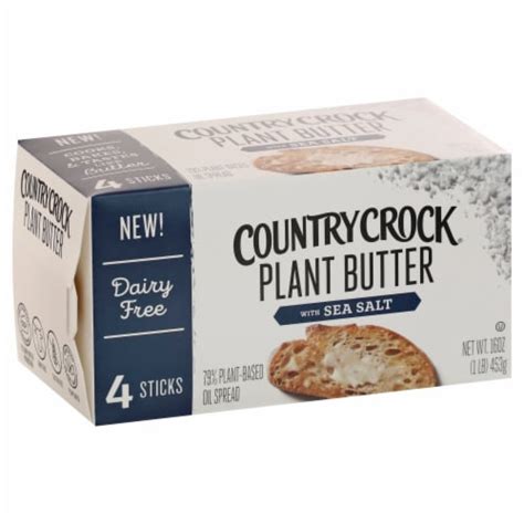 Country Crock® Dairy Free Plant Based Butter with Sea Salt Sticks, 1 lb ...