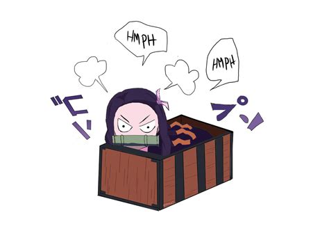 Nezuko angry by shuu-u on DeviantArt