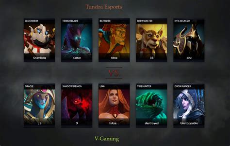 V vs Tundra. Match 04.08.2021 on D2CL 2021 S2 Dota 2