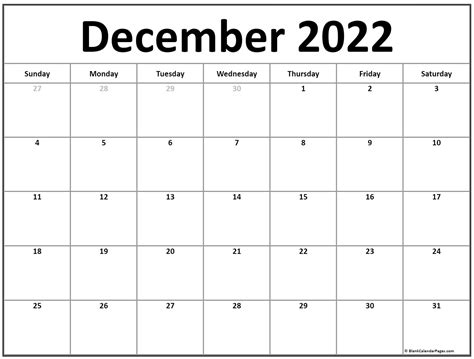 December 2022 calendar | free printable calendars