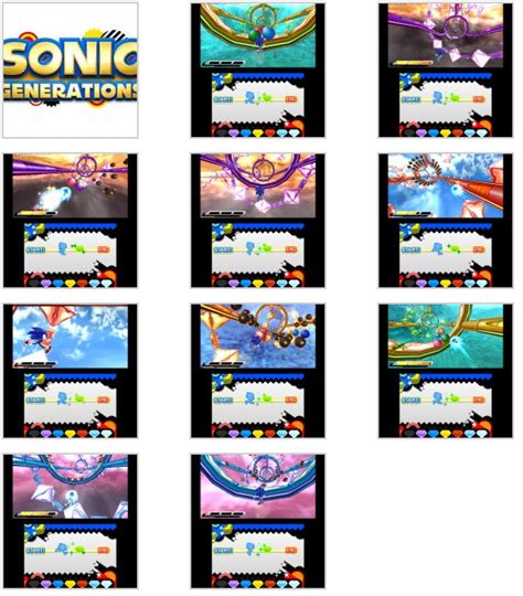 Nintendo Gaming Newz: Sonic Generations 3ds screenshots