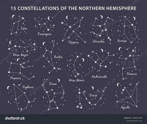 1,478 Constellations Northern Hemisphere Images, Stock Photos & Vectors | Shutterstock