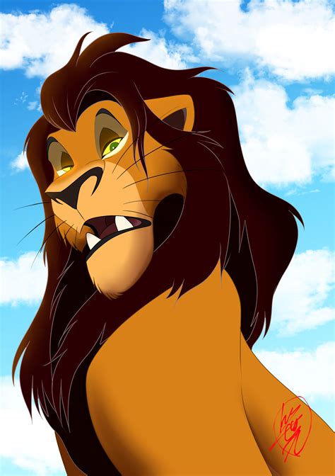 King Ahadi by sasamaru-lion on DeviantArt