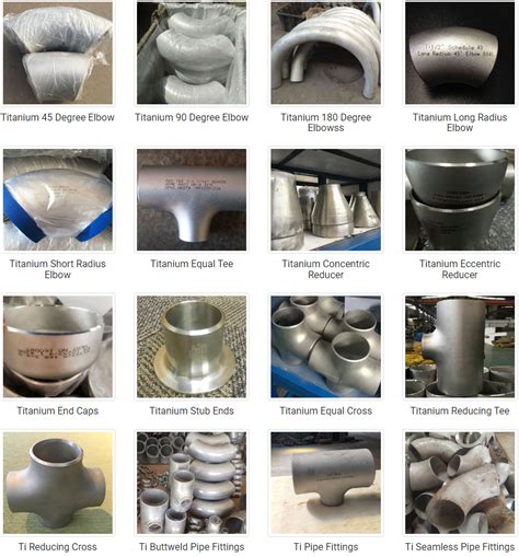 titanium pipe fittings