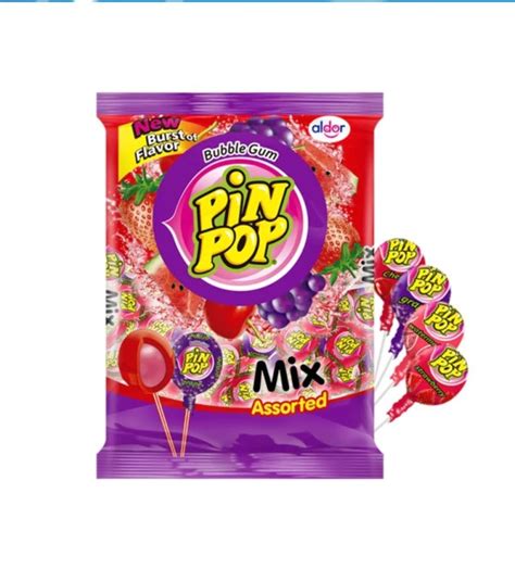 Pin Pop lollipop – Big Bag 624g 48 Units - Next Cash and Carry