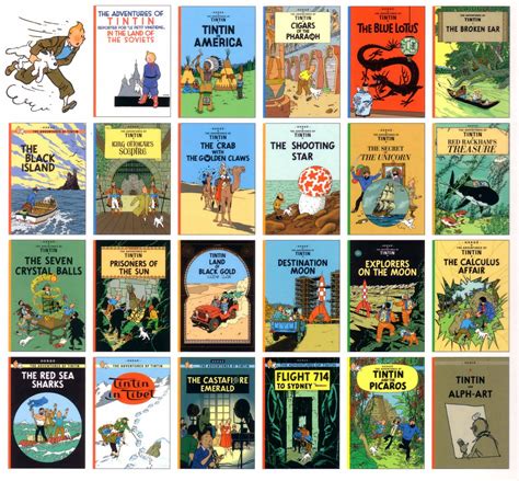 Rocking with Hawking: My favorite Tintin comic books