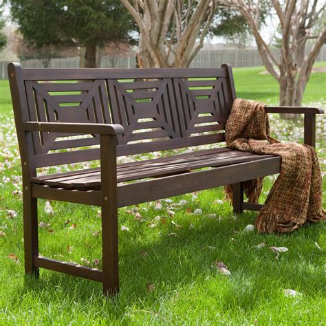 Have to have it. Coral Coast Soho 5-ft. Wood Garden Bench $159.98 Contemporary Outdoor Benches ...