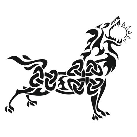 Viking Svg, Norse Mythology, Fenrir SVG, Norse Wolf Symbol s - Inspire Uplift Tatto Viking ...