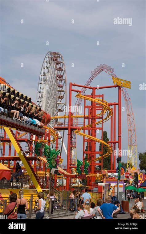 Fairground rides of the Prater, Vienna, Austria Stock Photo - Alamy