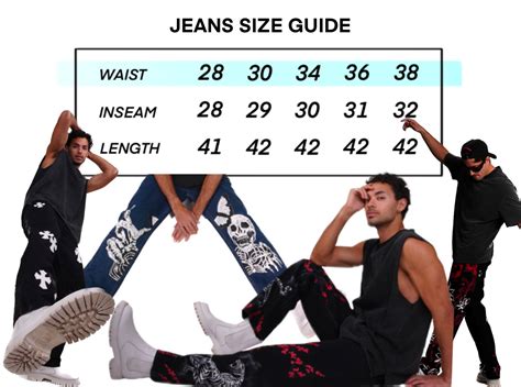 JEANS SIZE CHART – Valkyre India