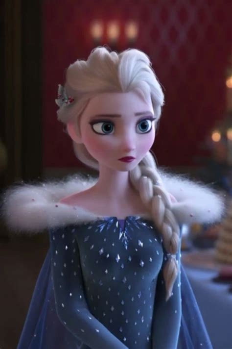 Elsa in Olaf's Frozen Adventure | Principesse disney, Dipinti disney ...