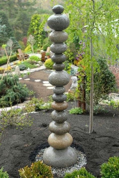 Rock tower | Garden | Pinterest