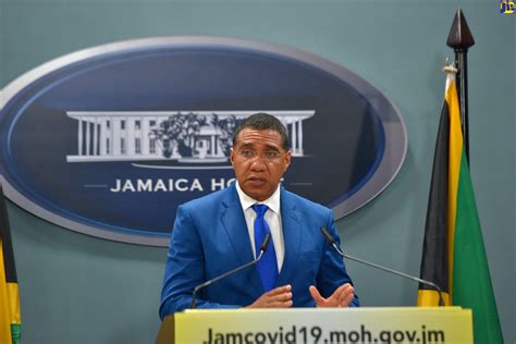 Jamaica's Prime Minister Andrew Holness Urges Diaspora Not to Travel Unnecessarily This ...