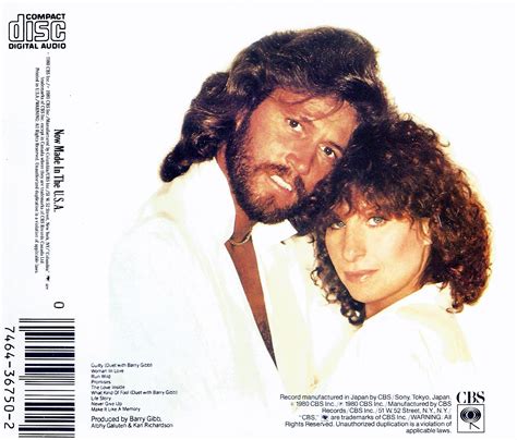 Barbra Streisand: Guilty 1980 Music by Barry Gibb CD-New - Brass Music Cafe