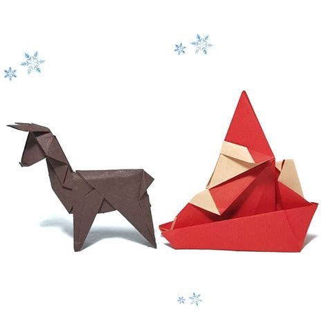 Santas's Reindeer Origami : r/crafts