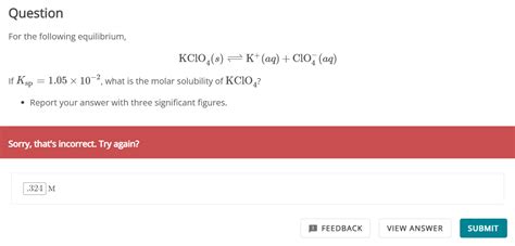 Solved For the following equilibrium, | Chegg.com