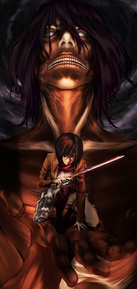 Ultra Hd Attack On Titan Wallpaper Phone Three anime characters ...