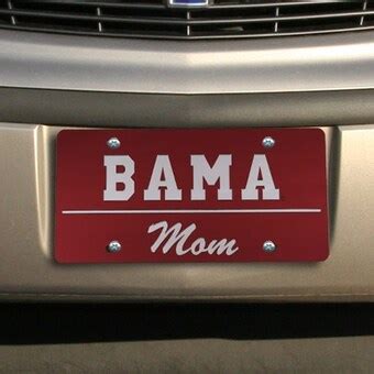 Alabama Crimson Tide License Plates, University of Alabama License Plate Frames, Bama - The ...