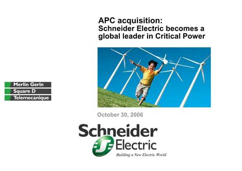 APC presentation - Schneider Electric