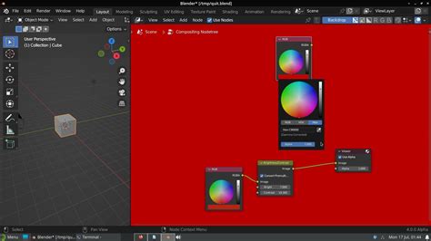 Is there a way to see the specific hex color code after a node change ...