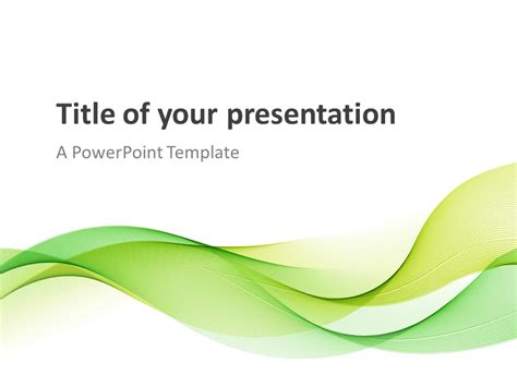 Green Powerpoint Template