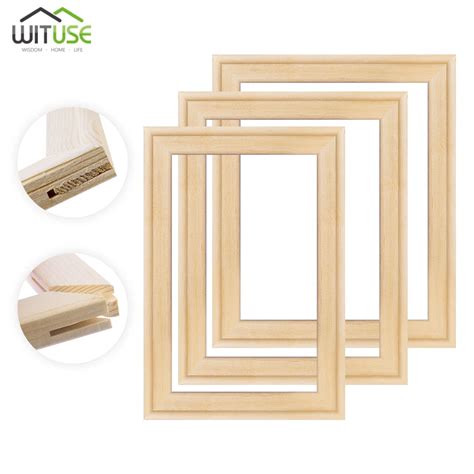 ART CANVAS STRETCHER BARS DIY OIL PAINTING FRAME WOOD STRIPS MULTIPLE ...