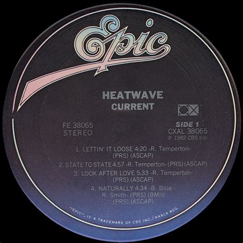 heatwavecurrentlabel1 | Vinyl Album Covers.com