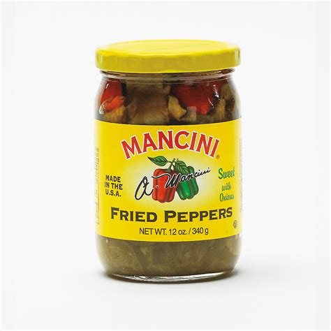 Fried Peppers with Onions - Mancini Foods