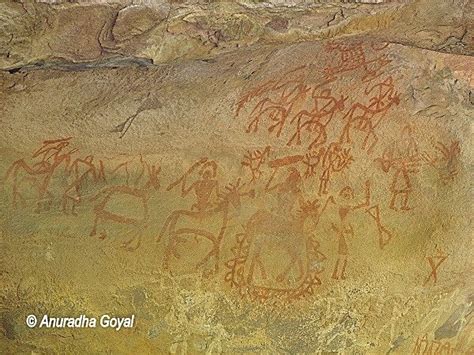 Bhimbetka Rock Shelters, Pre-Historic Cave Paintings - Inditales