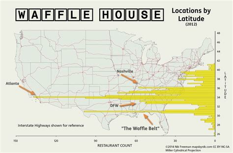 Waffle House Locations Map