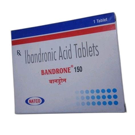 Bandrone 150 Ibandronic Acid Tablet at Rs 130/tablet | Ibandronic Tab ...