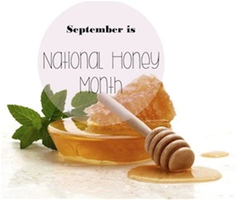 September is National Honey Month!