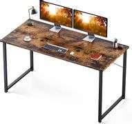Coleshome 47 Inch Computer Desk, Modern Simple Style Desk for Home ...