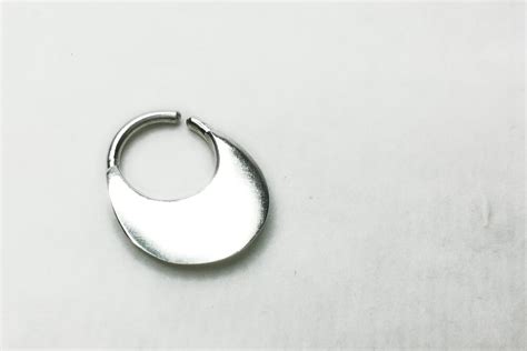 Silver Septum Ring Septum Jewelry Septum Jewelry 16g Septum - Etsy