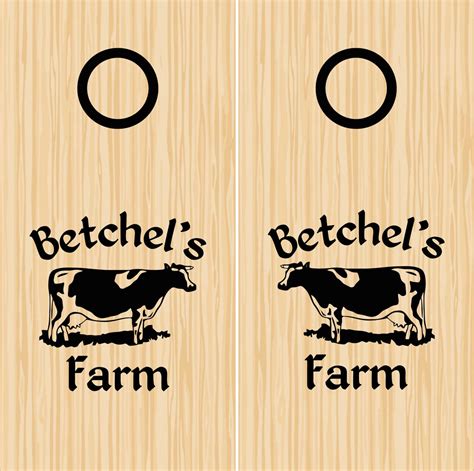 CUSTOM Cornhole Board Decals - Etsy