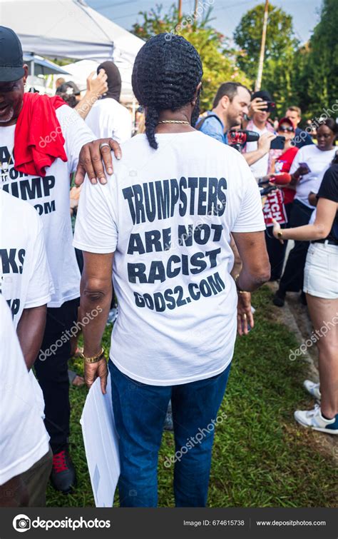 Atlanta Usa August 2023 African American Men Hold Signs Reading – Stock Editorial Photo ...