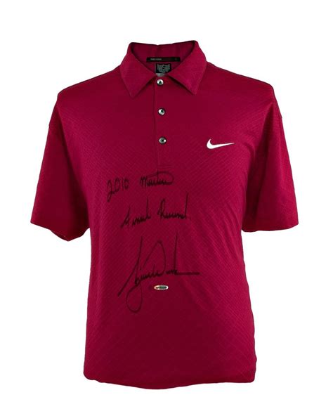 Rare Tiger Woods' Sunday red shirt from historic Masters expected to ...