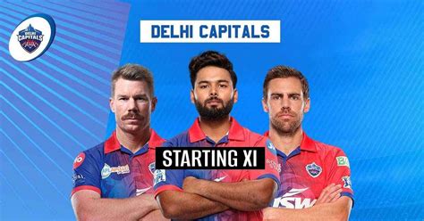 IPL 2023: Delhi Capitals Playing XI | DC Squad IPL 2023 | DC Team 2023 ...