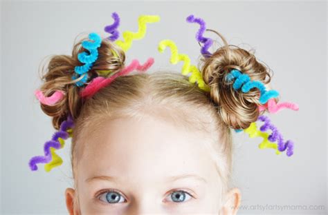 Easy crazy hair day ideas | 2Peas Refugees